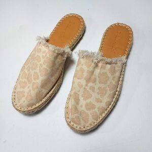 Splendid Tan Mules Stylish Slip-On Footwear Sz 8.5M